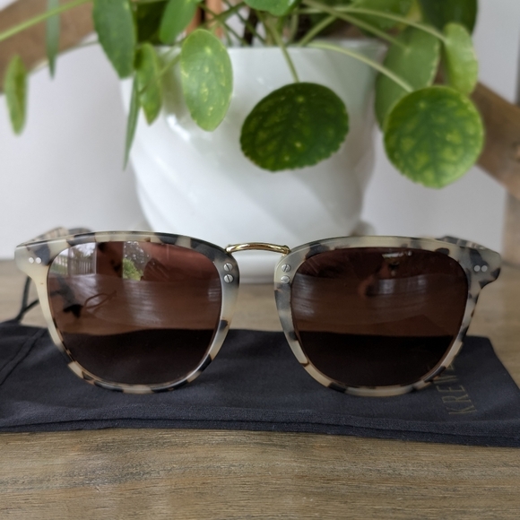 Krewe Adams Sunglasses Matte Oyster - Picture 3 of 15